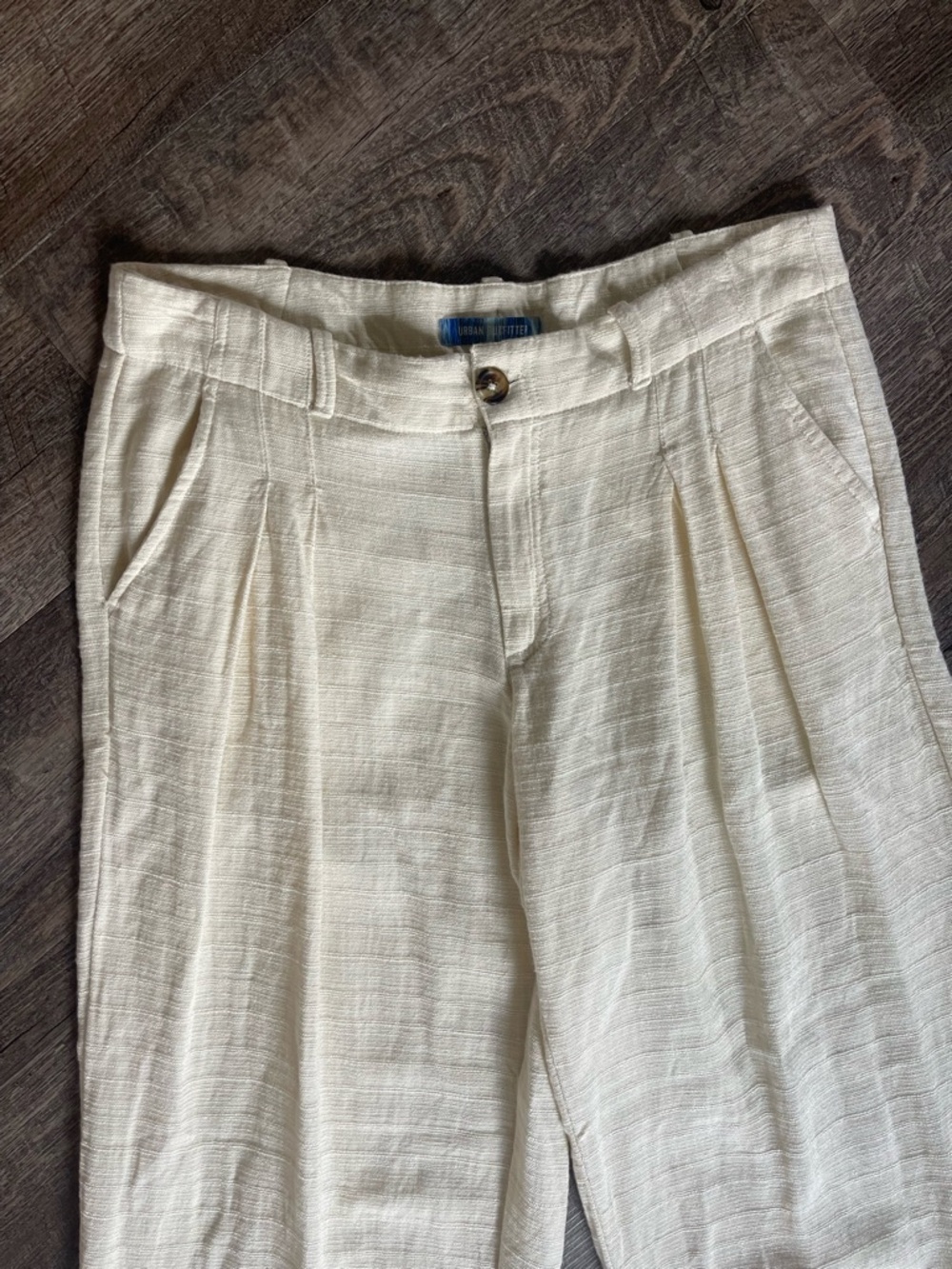 Urban Outfitters Martina low rise linen trouser pants - Picture 5 of 12